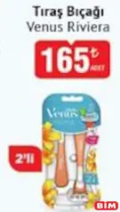 GİLLETTE VENUS RİVİERA TIRAŞ BIÇAĞI 2'Lİ fiyat ve kampanya bilgisi